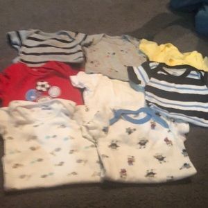 (8) Gerber onesies